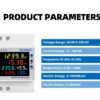 WiFi Digital Energy Meter ((D52-2066) ) Taxnele