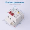 RCBO Residual current circuit breaker with Overload 63A leakage 30mA