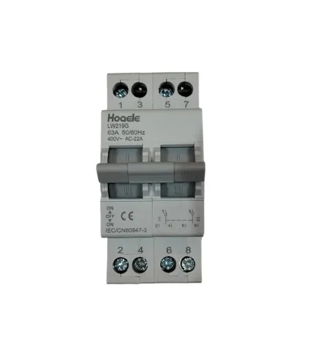 Manual Changeover switch 2P 63A